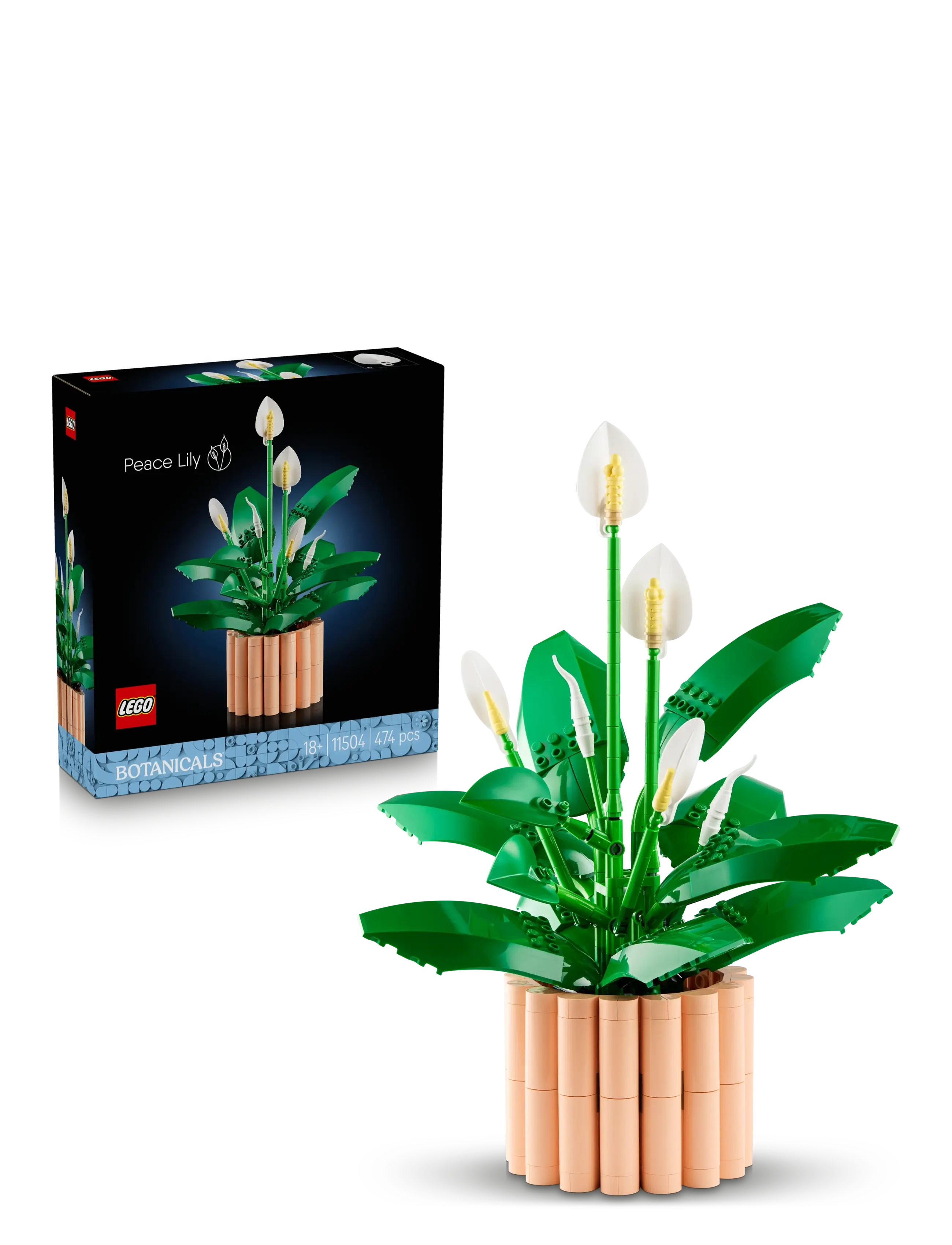 LEGO Botanicals Peace Lily Flower Decor 11504 - Spielzeug 9+ Jahre - MULTI / green