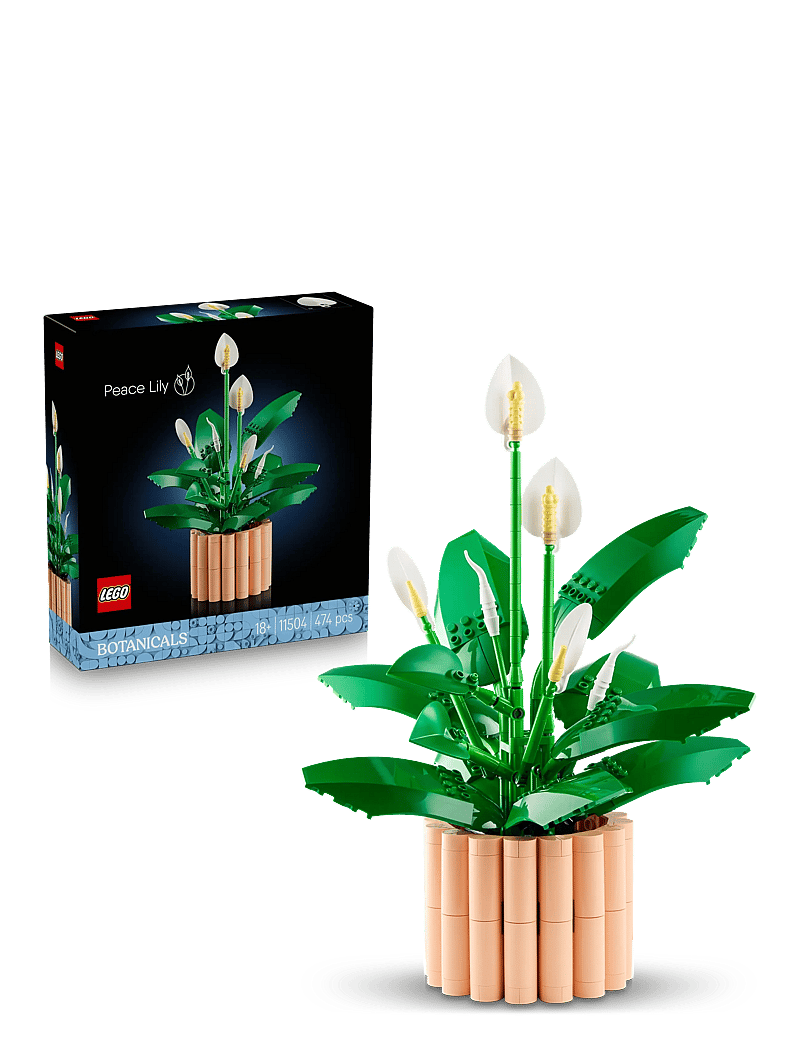 LEGO - Botanicals Peace Lily Flower Decor 11504 - lego botanical collection - multi - 0