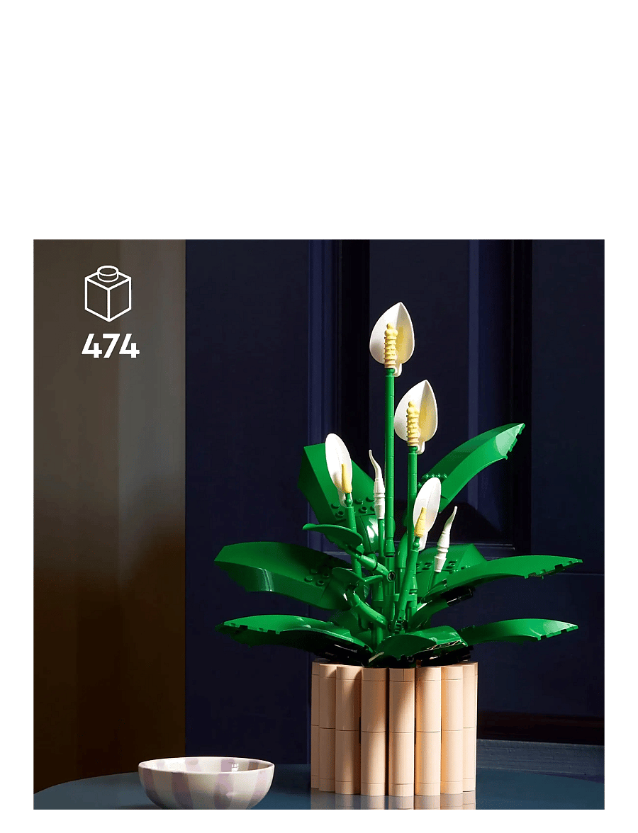 LEGO - Botanicals Peace Lily Flower Decor 11504 - lego botanical collection - multi - 2