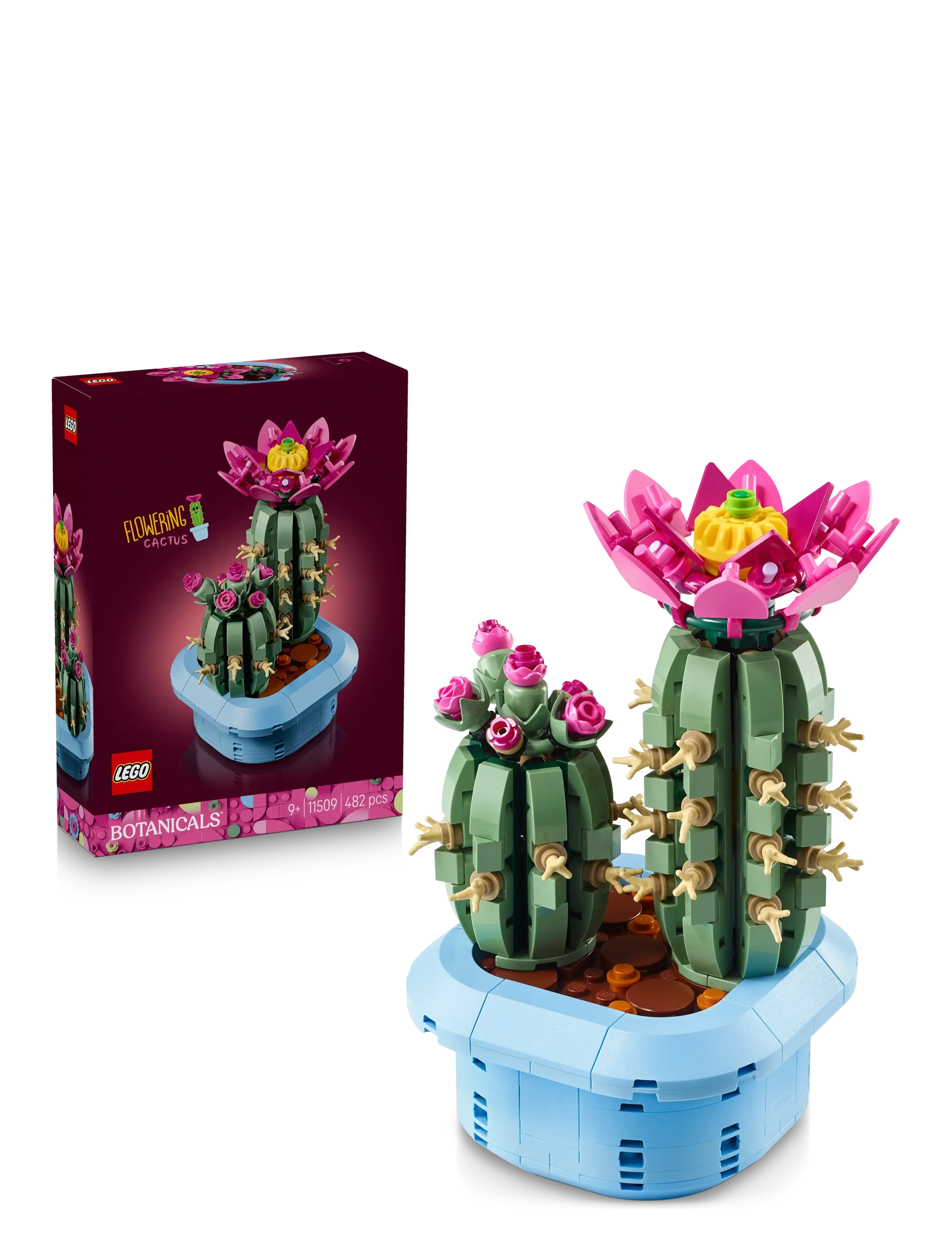 LEGO Botanicals Flowering Cactus Plants Decor 11509 - Einrichtung - MULTI / pink/rose
