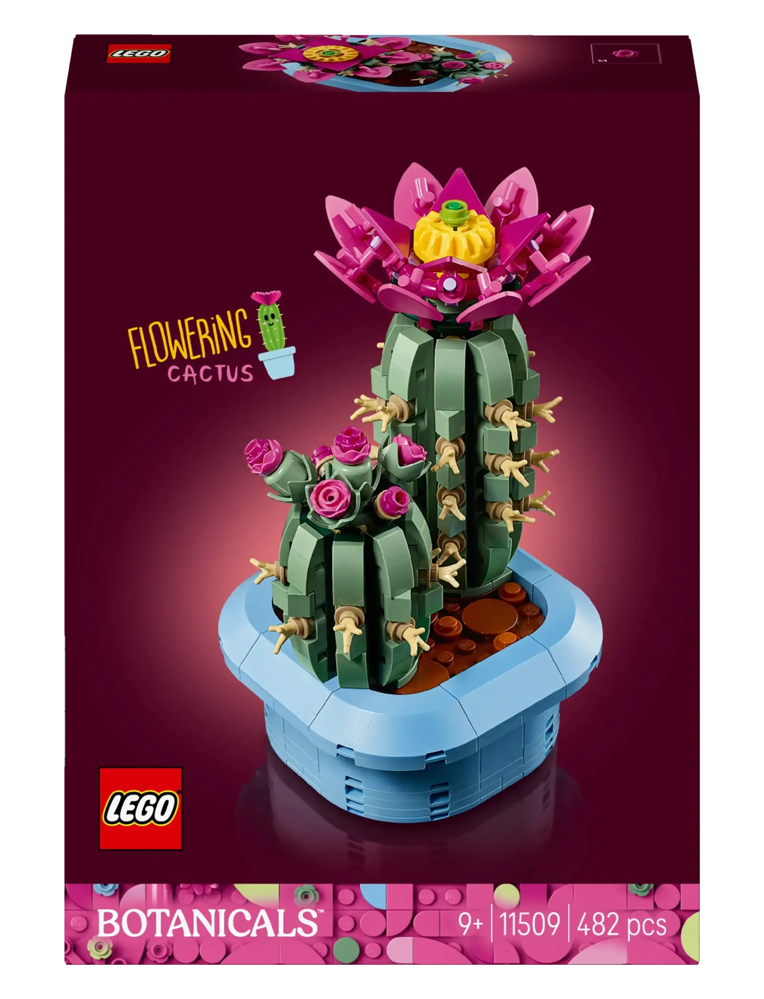 LEGO - Botanicals Flowering Cactus Plants Decor 11509 - lego botanical collection - multi - 5