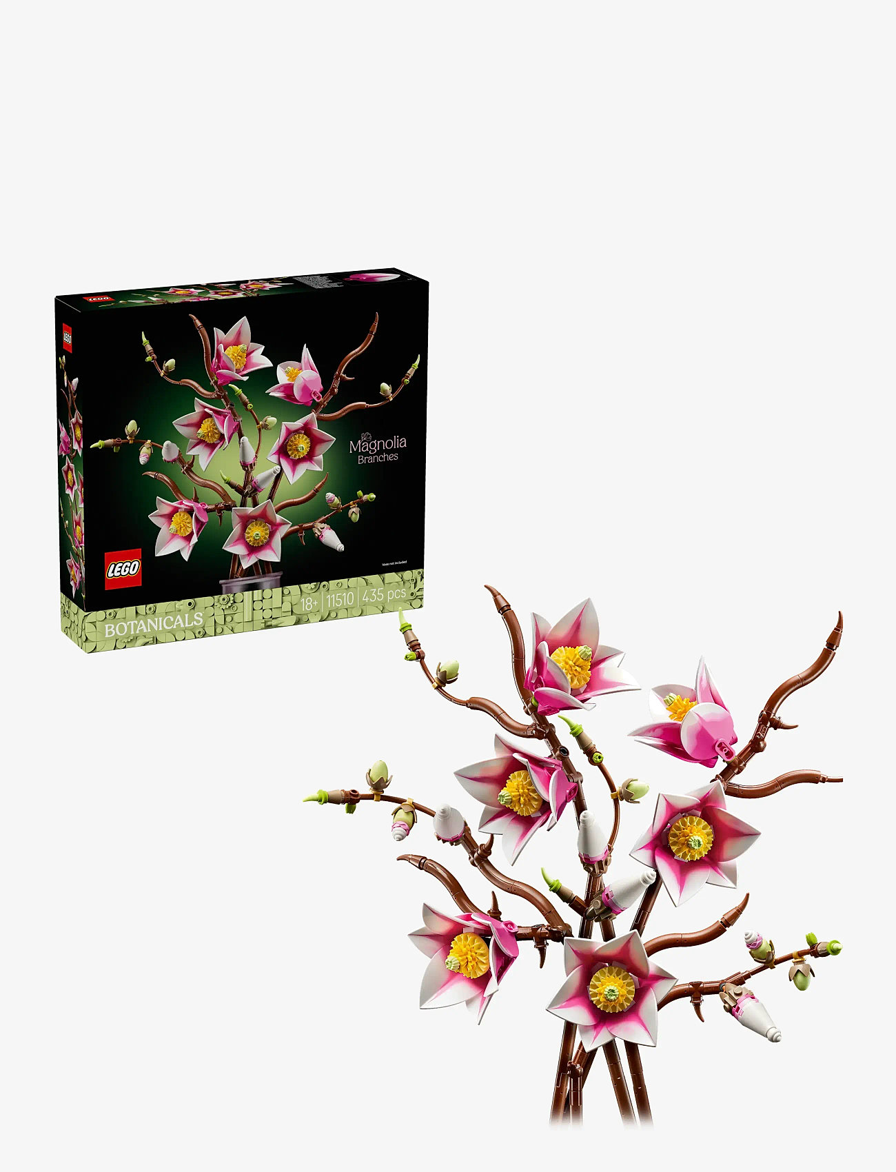 LEGO - Botanicals Magnolia Branches Flower Decor 11510 - lego botanical collection - multi - 0