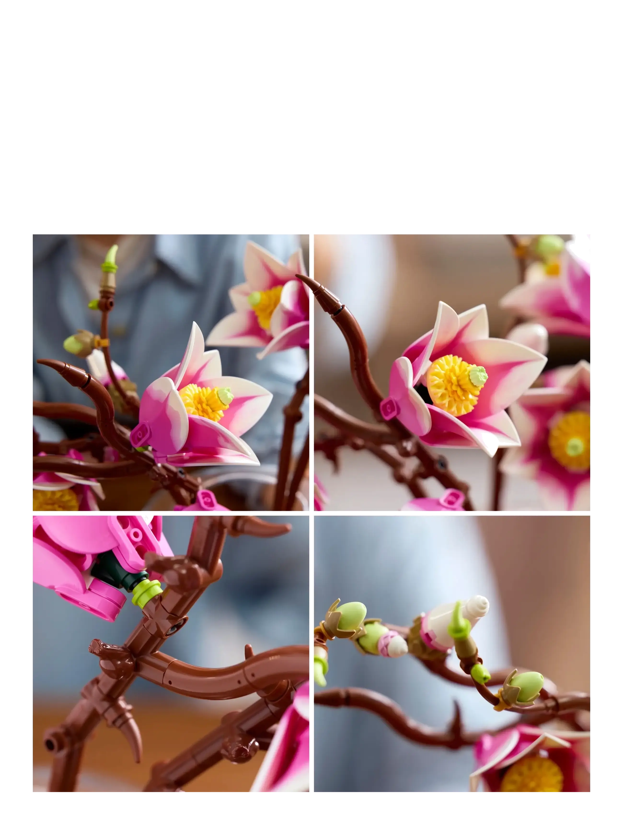 LEGO - Botanicals Magnolia Branches Flower Decor 11510 - lego botanical collection - multi - 4