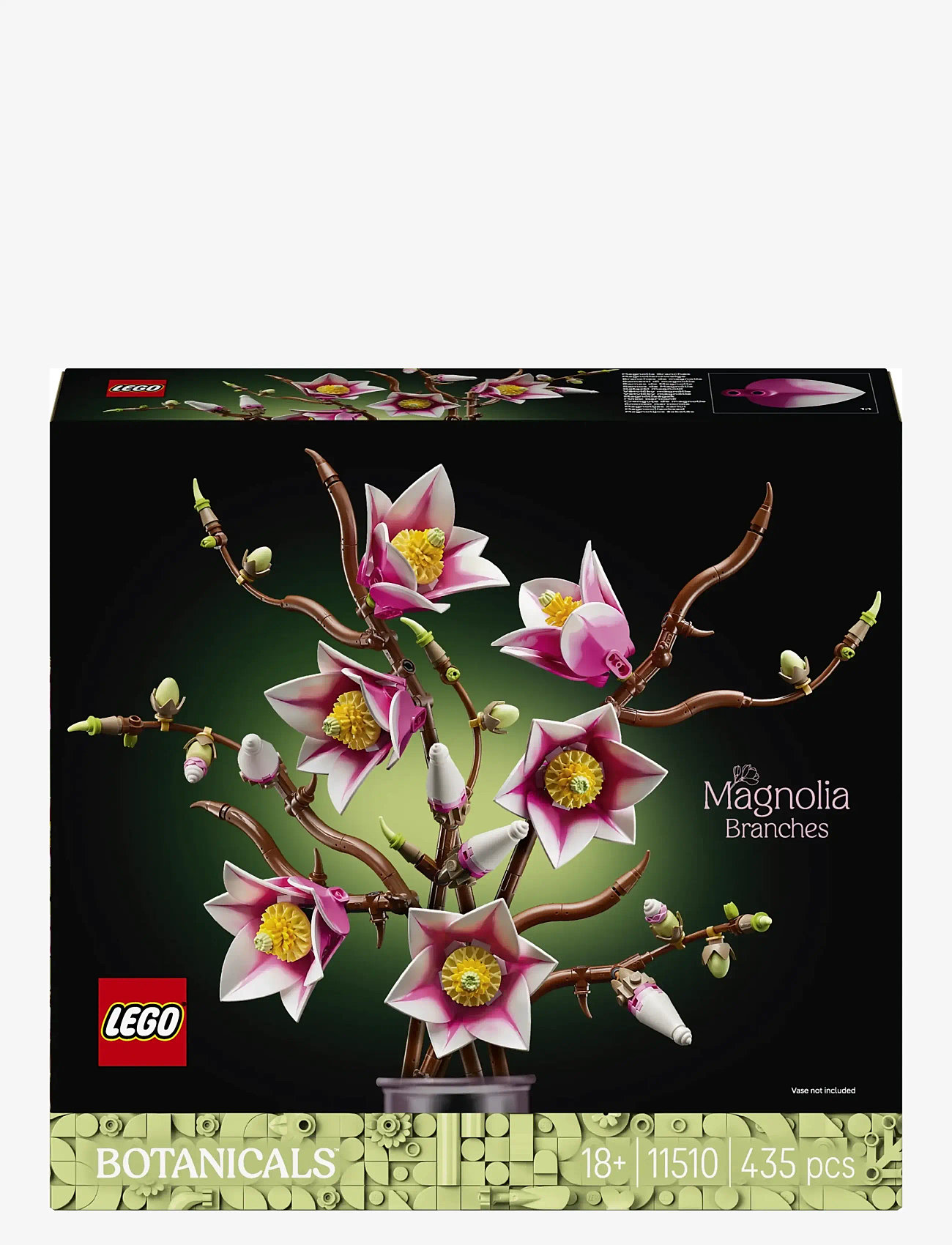 LEGO - Botanicals Magnolia Branches Flower Decor 11510 - lego botanical collection - multi - 5