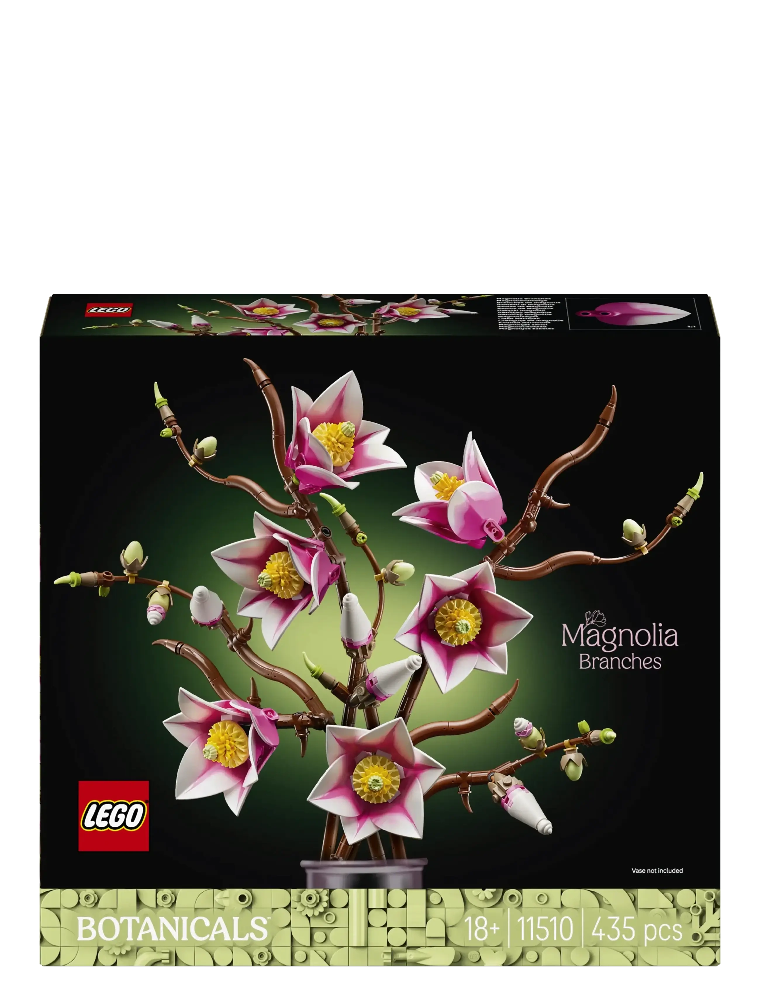 LEGO - Botanicals Magnolia Branches Flower Decor 11510 - lego botanical collection - multi - 5