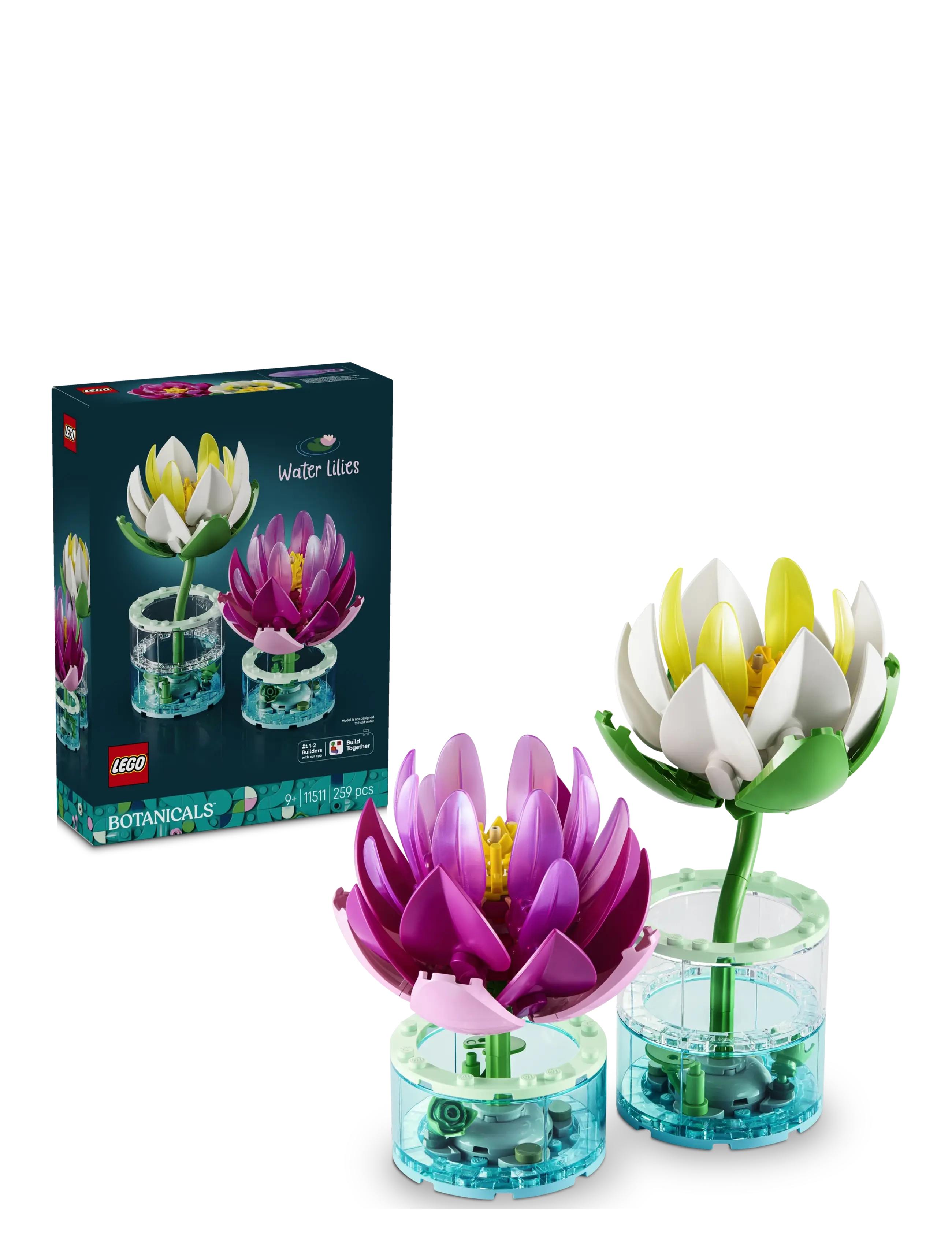 LEGO Botanicals 11511 11511, One Size, Lego Spielzeug, Rosa - Botanical Collection, Homeware