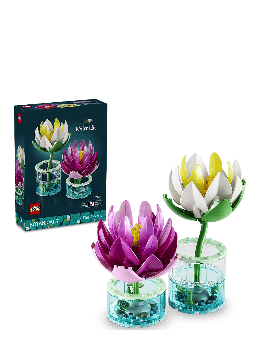 LEGO - Botanicals Water Lilies Flower Building Set 11511 - lego botanical collection - multi - 0