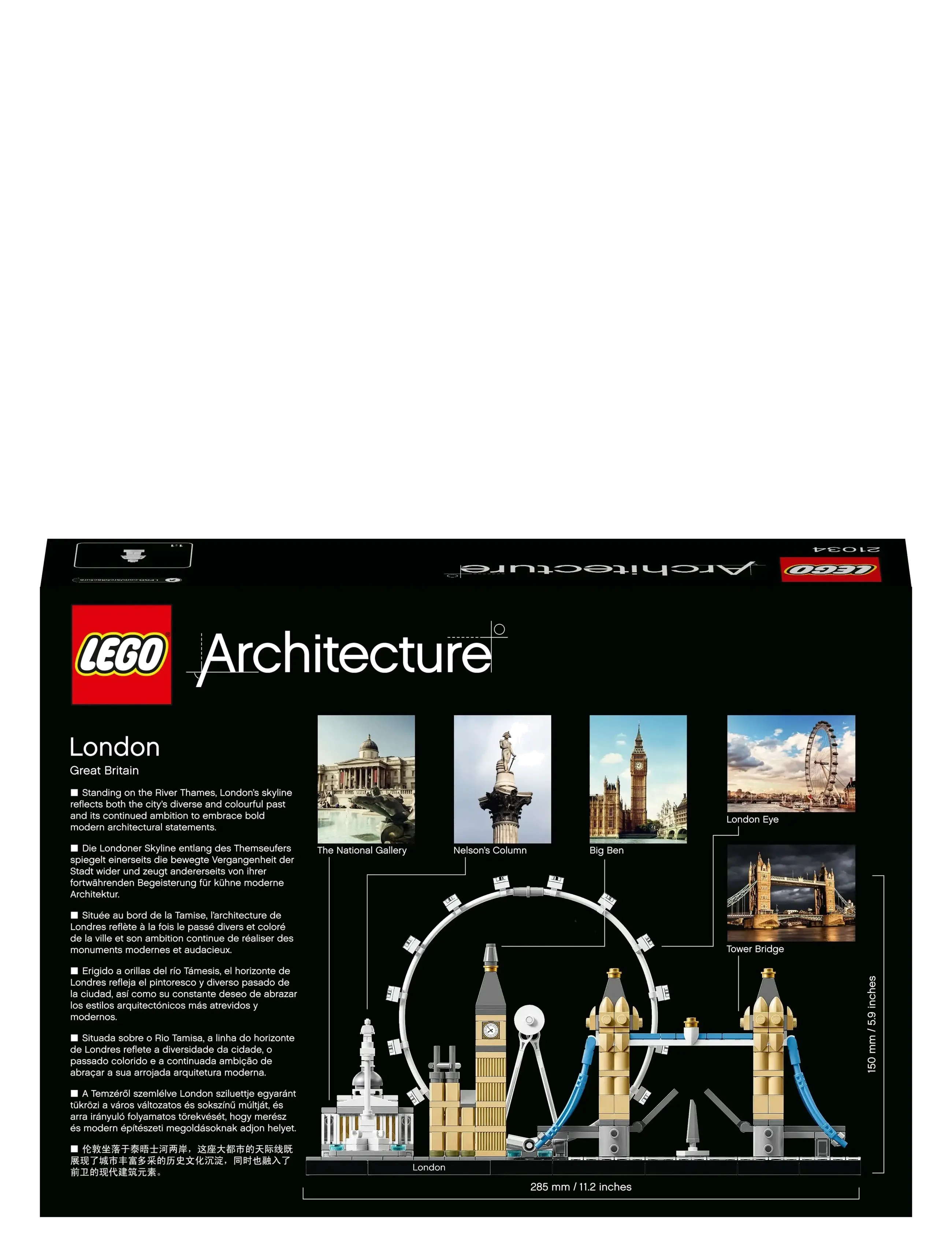 LEGO - London 21034 - födelsedagspresenter - multicolor - 4
