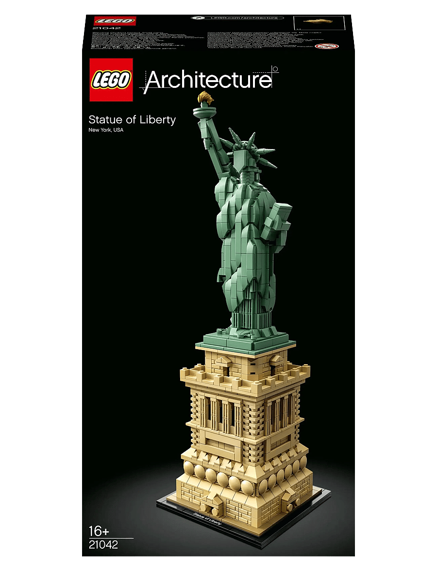 LEGO - Architecture Statue of Liberty 21042 Construction Toy for Adults - multicolor - 3