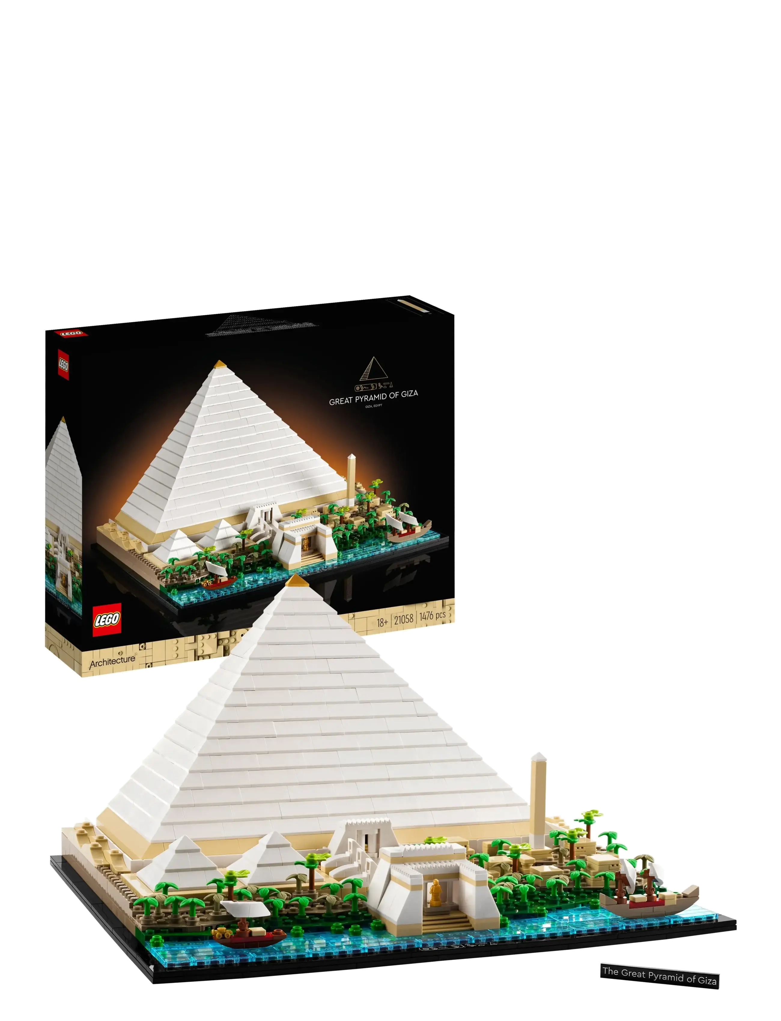 LEGO Architecture Great Pyramid of Giza 21058 Building Kit - 4 for 3 - MULTICOLOR / multi