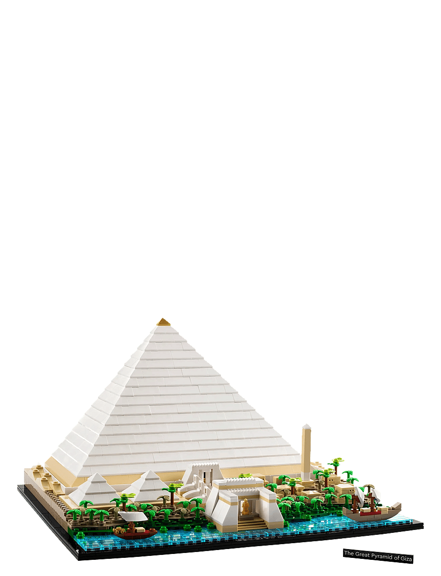 LEGO - Architecture Great Pyramid of Giza 21058 Building Kit - birthday gifts - multicolor - 1