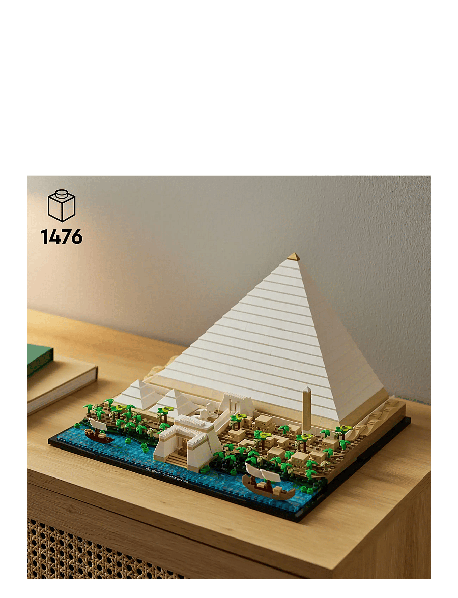 LEGO - Architecture Great Pyramid of Giza 21058 Building Kit - birthday gifts - multicolor - 2
