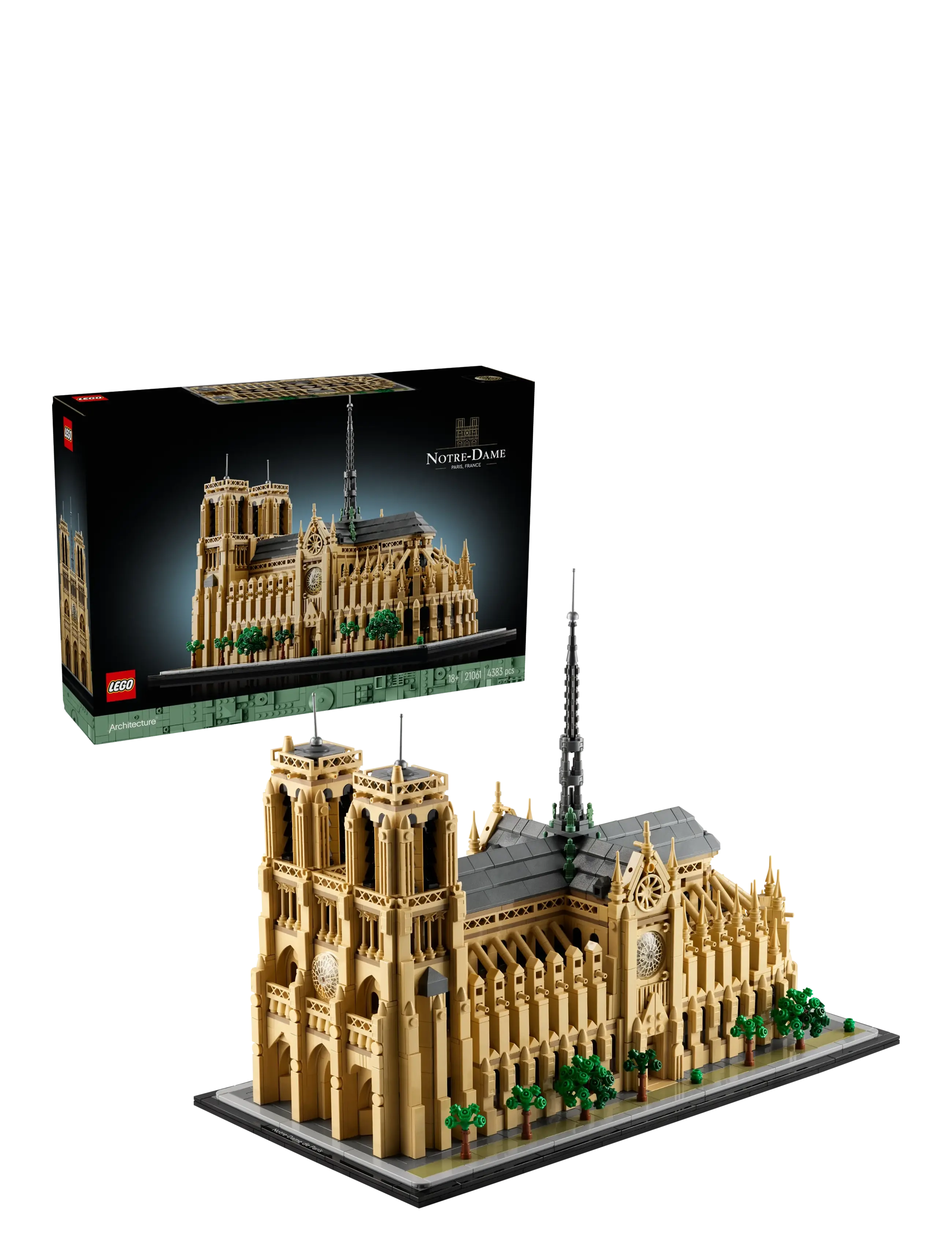 LEGO Notre-Dame De Paris 21061 Patterned - One Size - Kinder