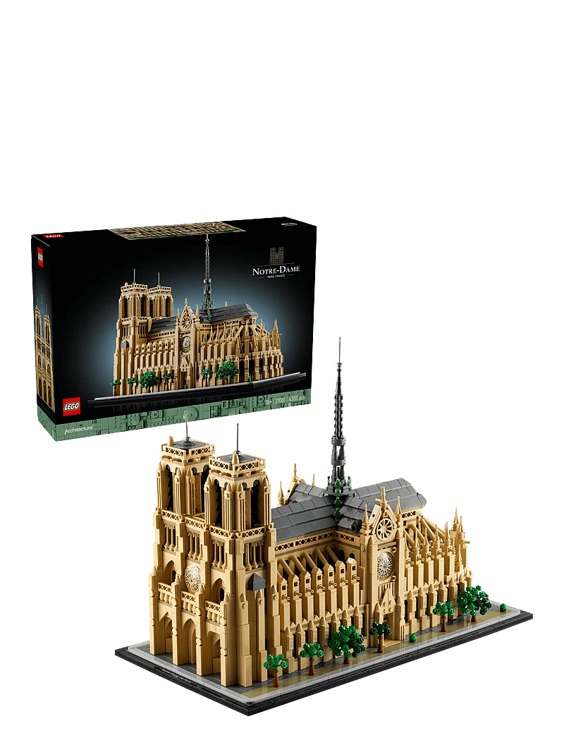 LEGO - Architecture Notre-Dame de Paris Set 21061 - geschenke für kinder - multi - 0