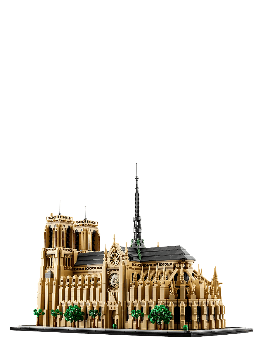 LEGO - Architecture Notre-Dame de Paris Set 21061 - lego adults welcome - multi - 2