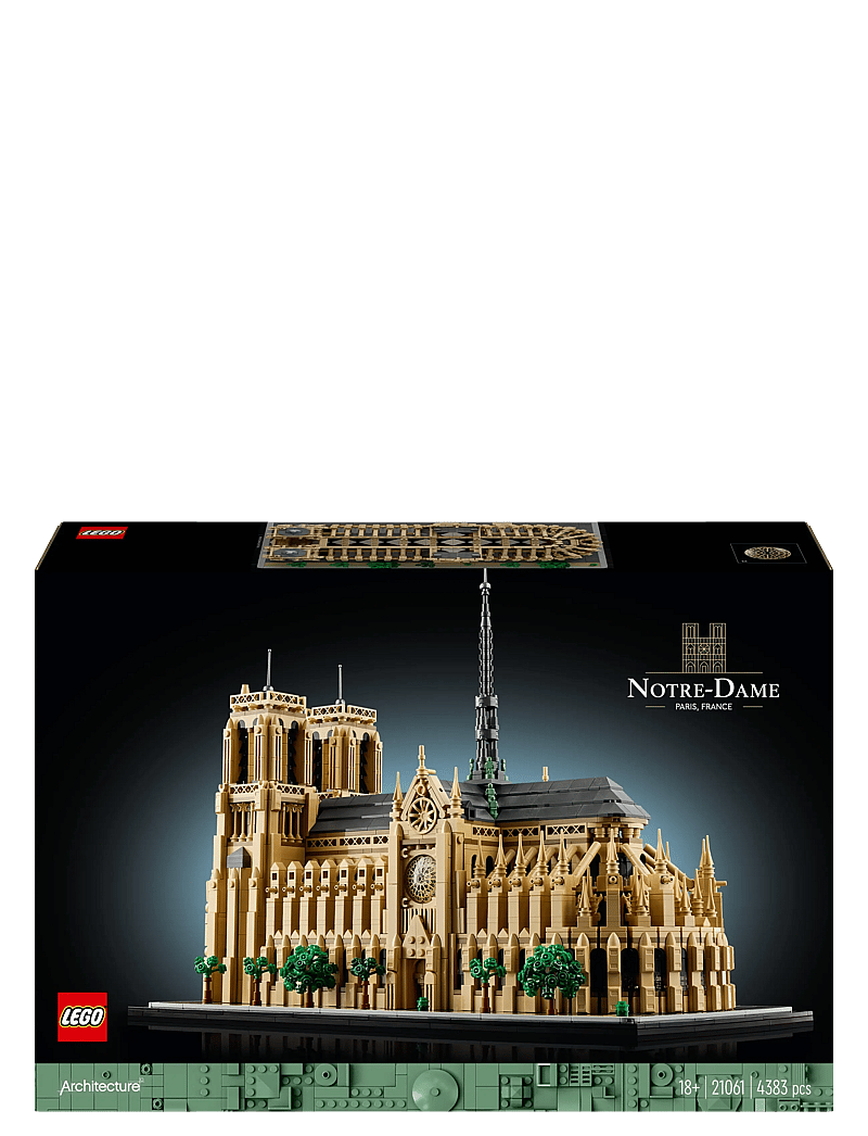 LEGO - Architecture Notre-Dame de Paris Set 21061 - geschenke für kinder - multi - 3