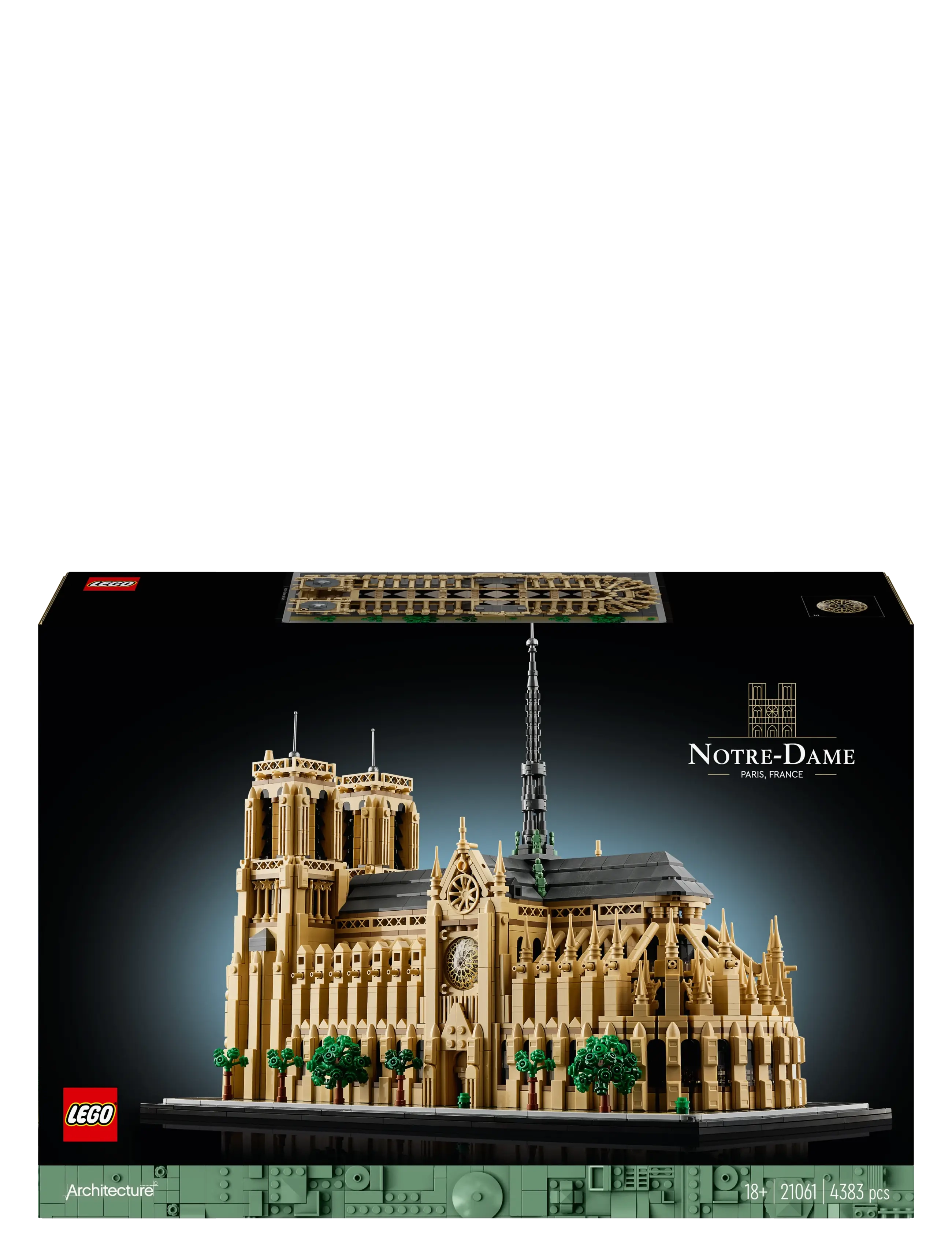 LEGO - Notre-Dame de Paris 21061 - lego adults welcome - multi - 3