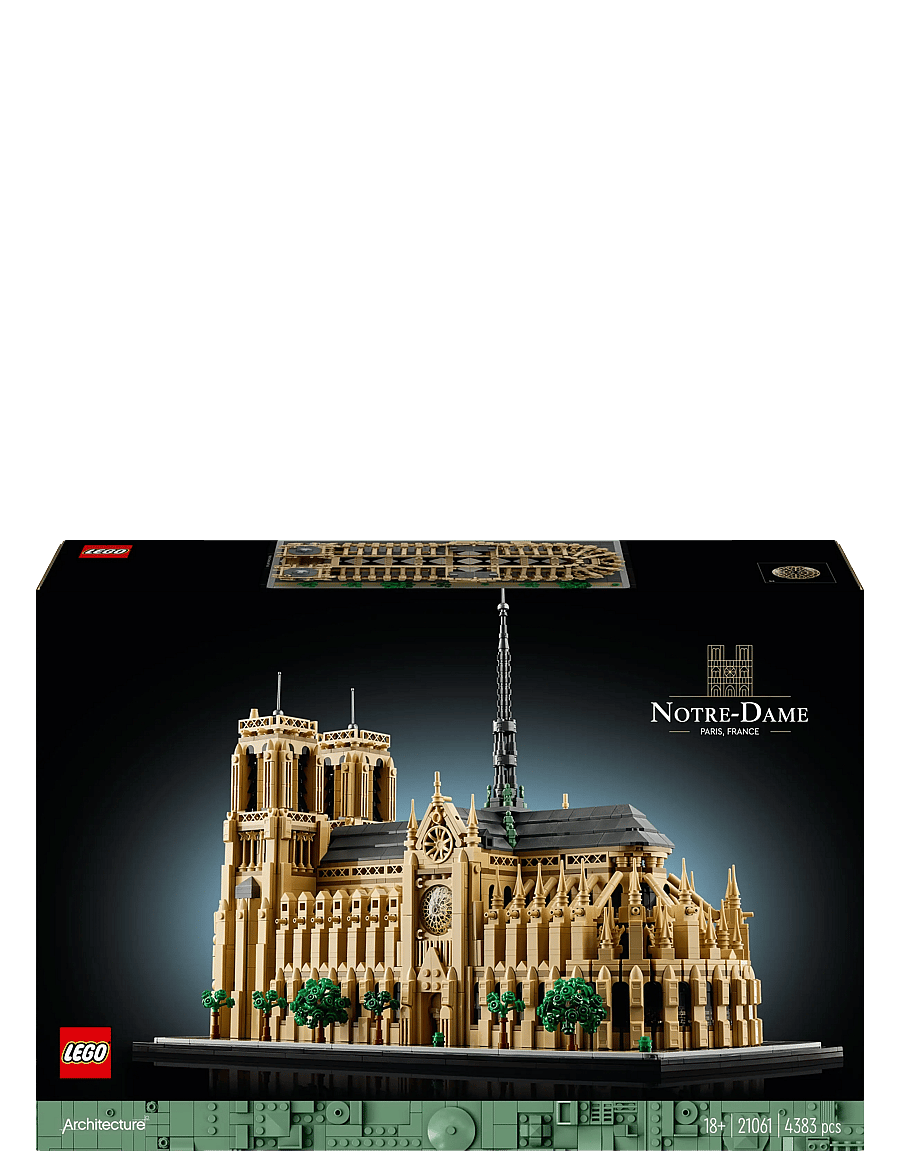 LEGO - Architecture Notre-Dame de Paris Set 21061 - lego adults welcome - multi - 3