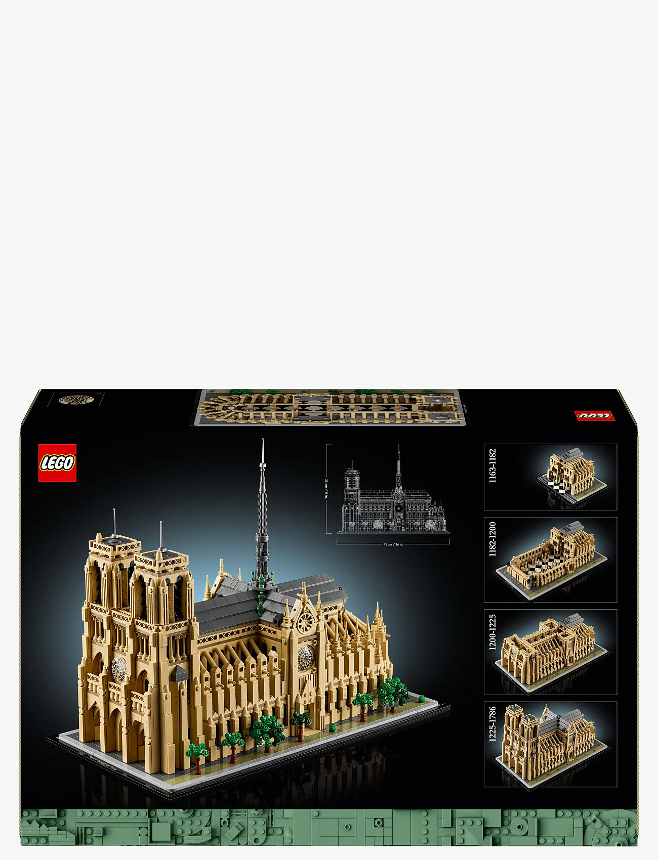 LEGO - Architecture Notre-Dame de Paris Set 21061 - lego adults welcome - multi - 4