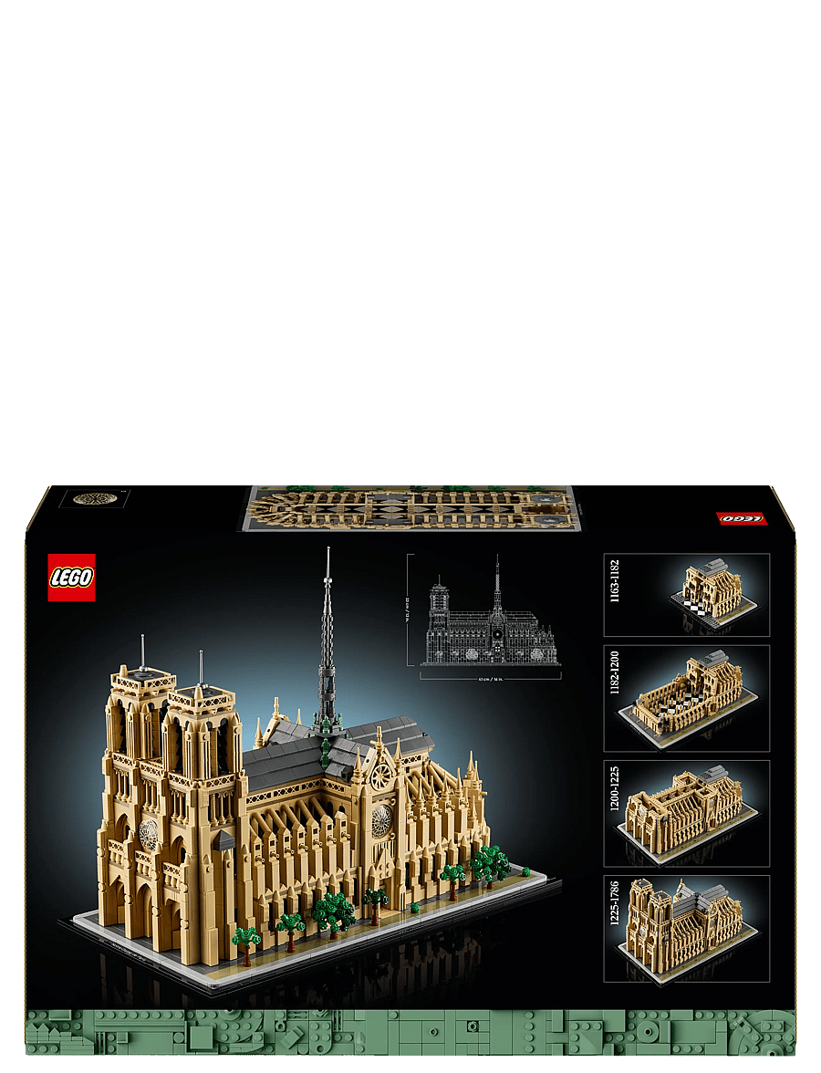 LEGO - Architecture Notre-Dame de Paris Set 21061 - lego adults welcome - multi - 4