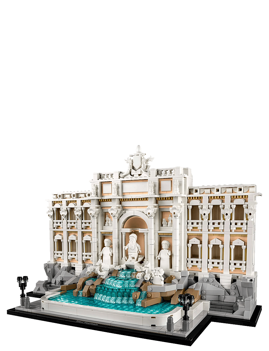 LEGO - Architecture Trevi Fountain Model, Italian Landmark Rome Memorabilia 21062 - sünnipäevakingitused - multi - 1