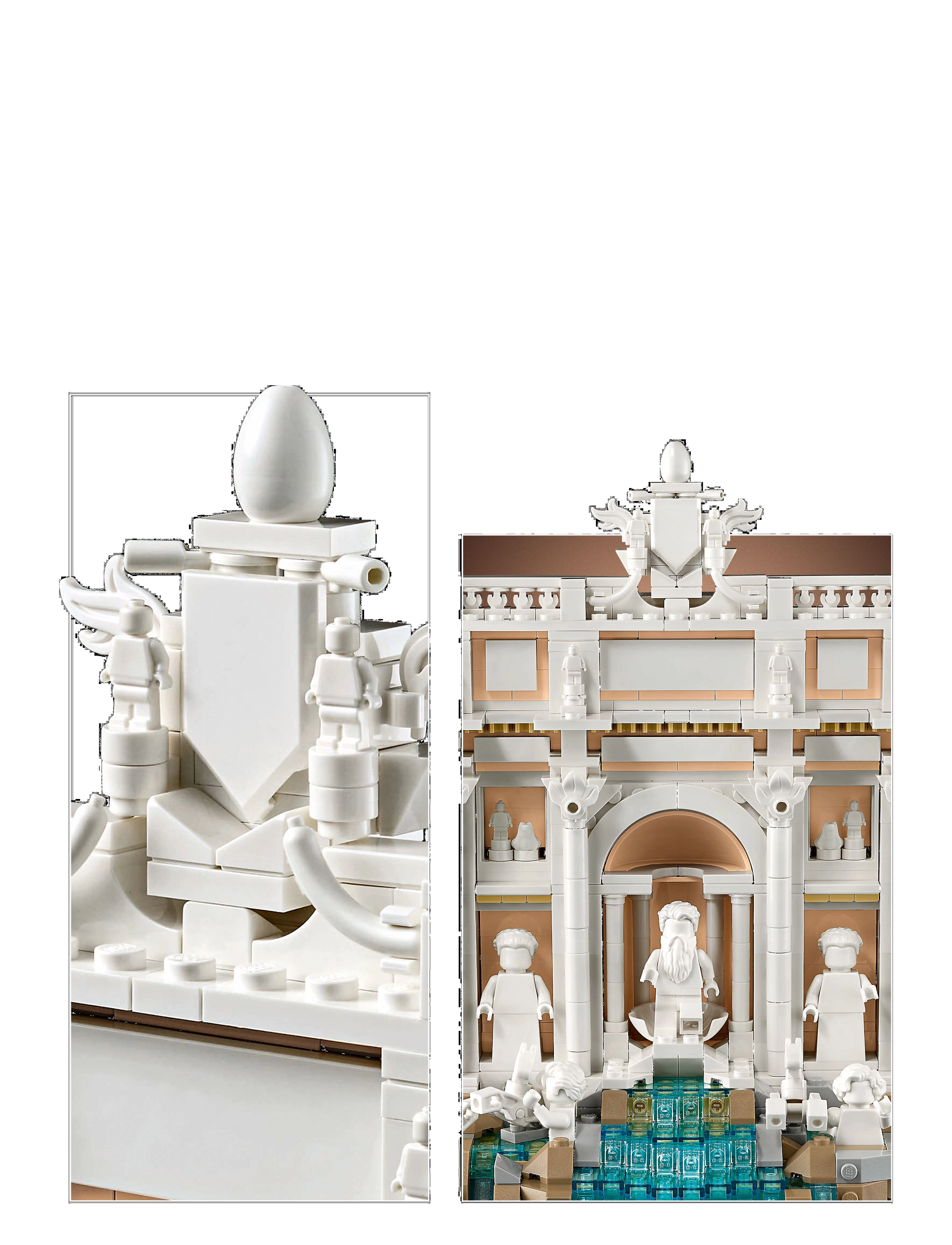 LEGO - Trevi-fontænen - fødselsdagsgaver - multi - 2