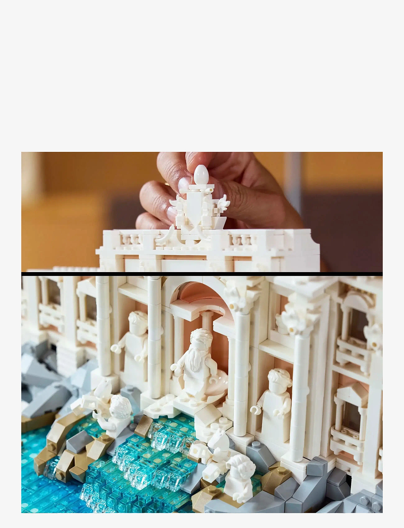 LEGO - Architecture Trevi Fountain Model, Italian Landmark Rome Memorabilia 21062 - lego adults welcome - multi - 3
