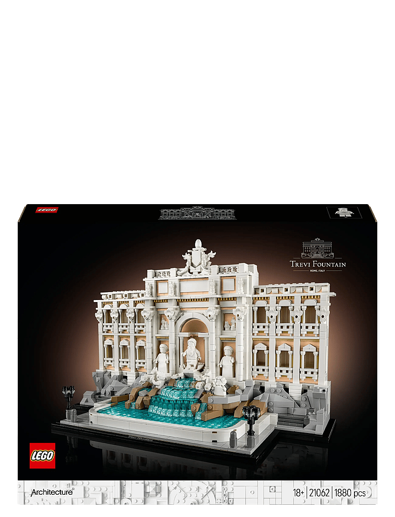 LEGO - Architecture Trevi Fountain Model, Italian Landmark Rome Memorabilia 21062 - geschenke für kinder - multi - 4