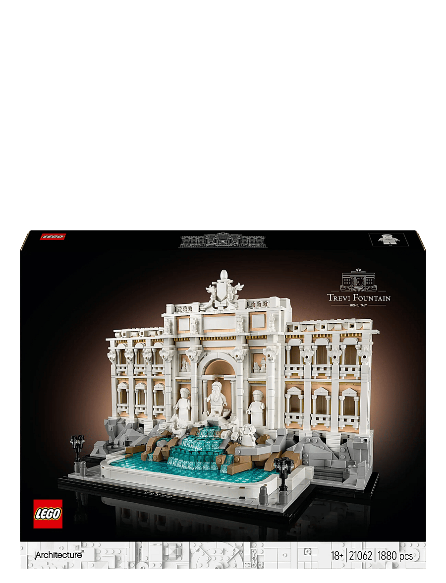 LEGO - Architecture Trevi Fountain Model, Italian Landmark Rome Memorabilia 21062 - sünnipäevakingitused - multi - 4