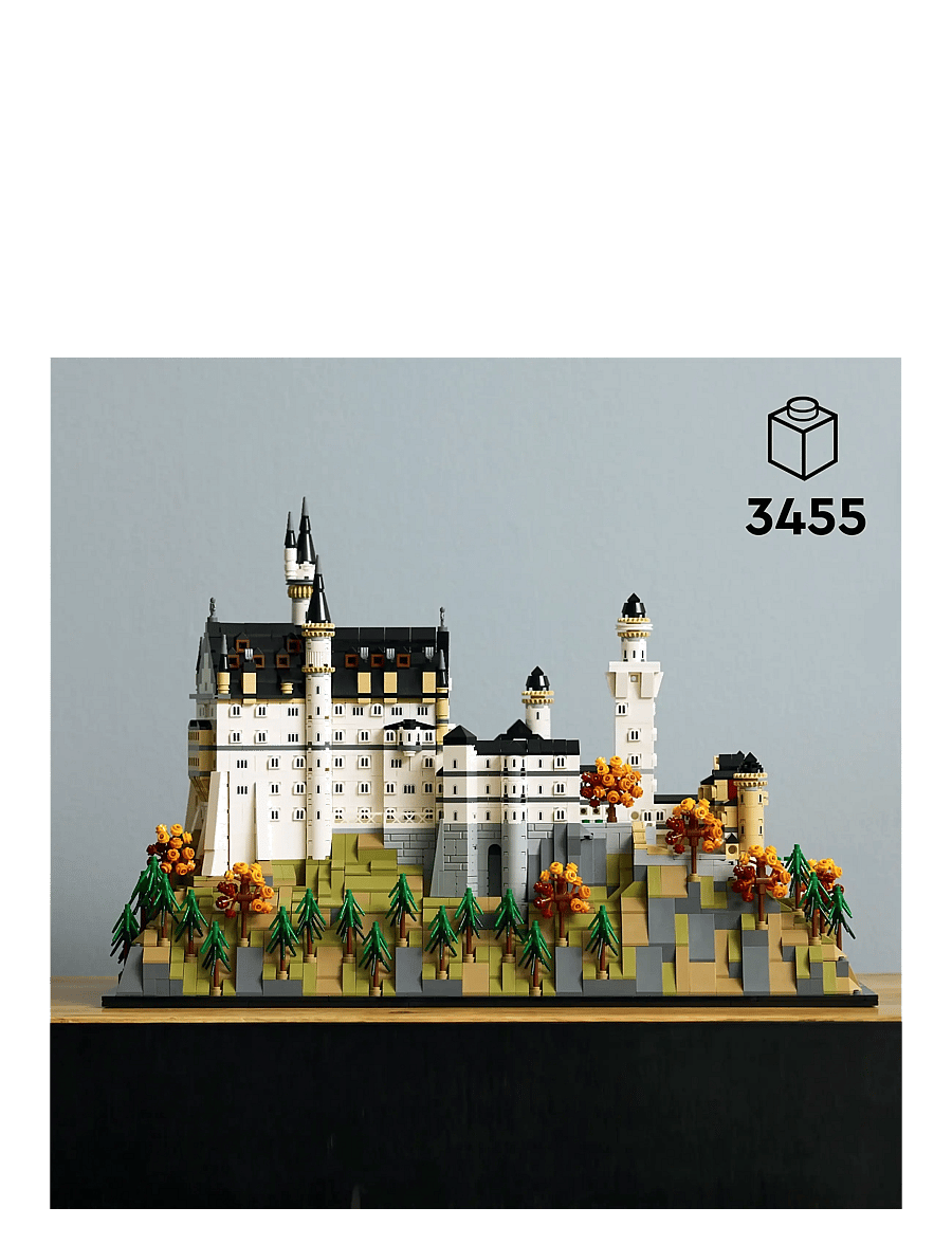 LEGO - Architecture Neuschwanstein Castle Collectible Model Kit for Adults 21063 - birthday gifts - multi - 1