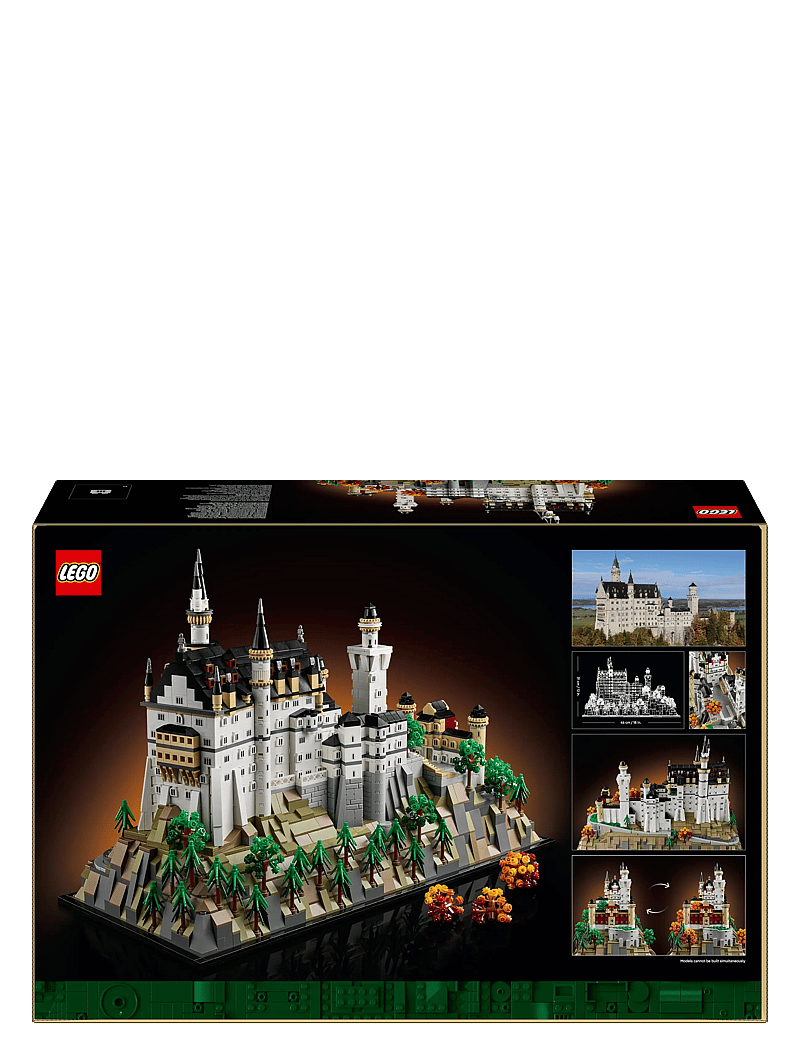 LEGO - Architecture Neuschwanstein Castle Collectible Model Kit for Adults 21063 - prezenty urodzinowe - multi - 4