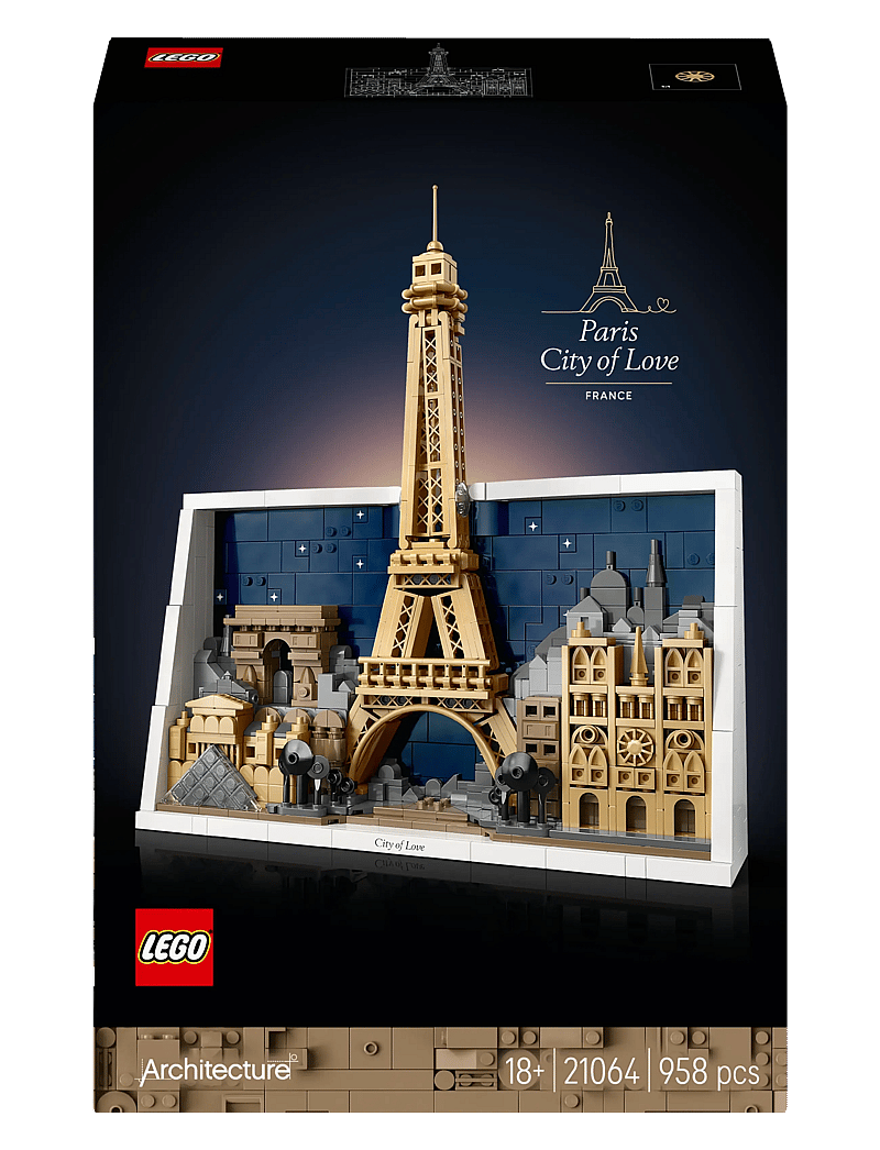 LEGO - Architecture Paris – City of Love Building Set 21064 - lego architecture - multi - 4