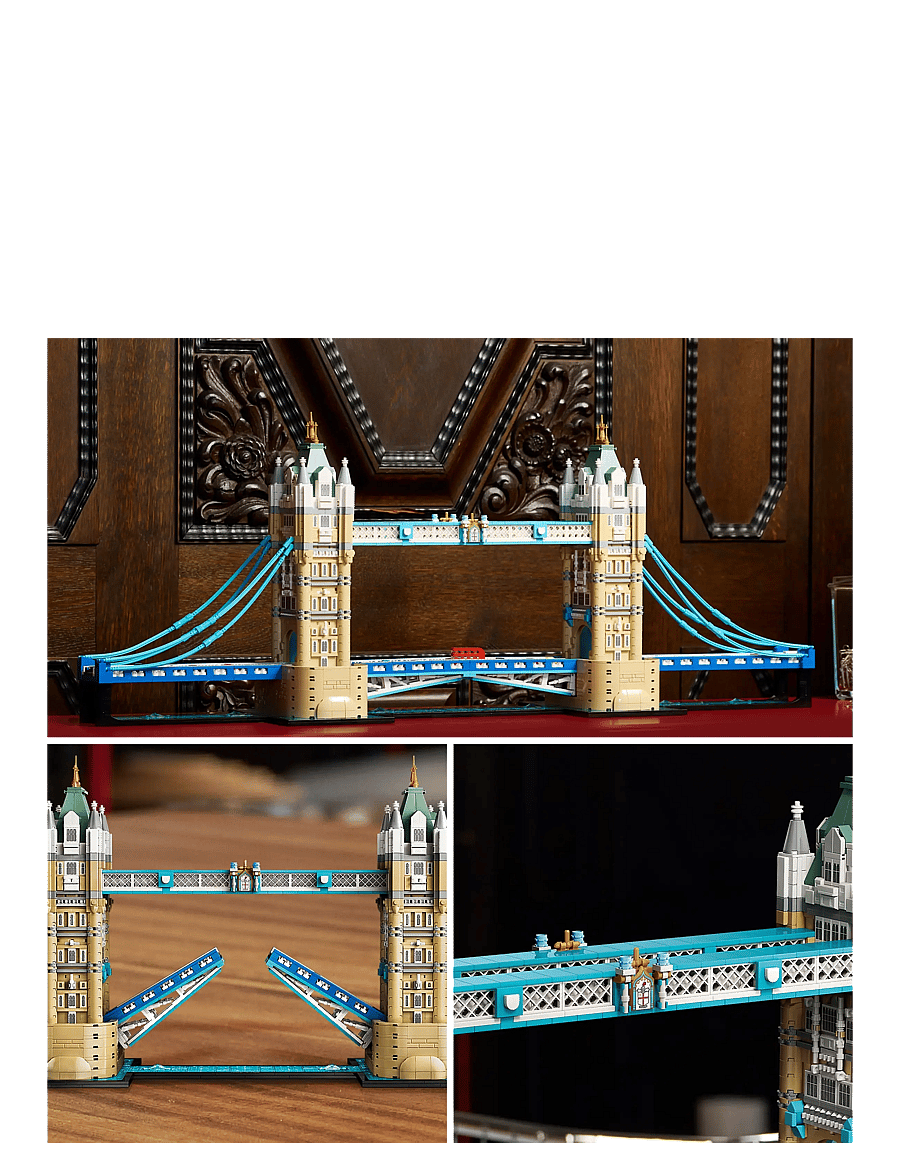 LEGO - Architecture Tower Bridge Landmark Building Set 21067 - lego architecture - multi - 4