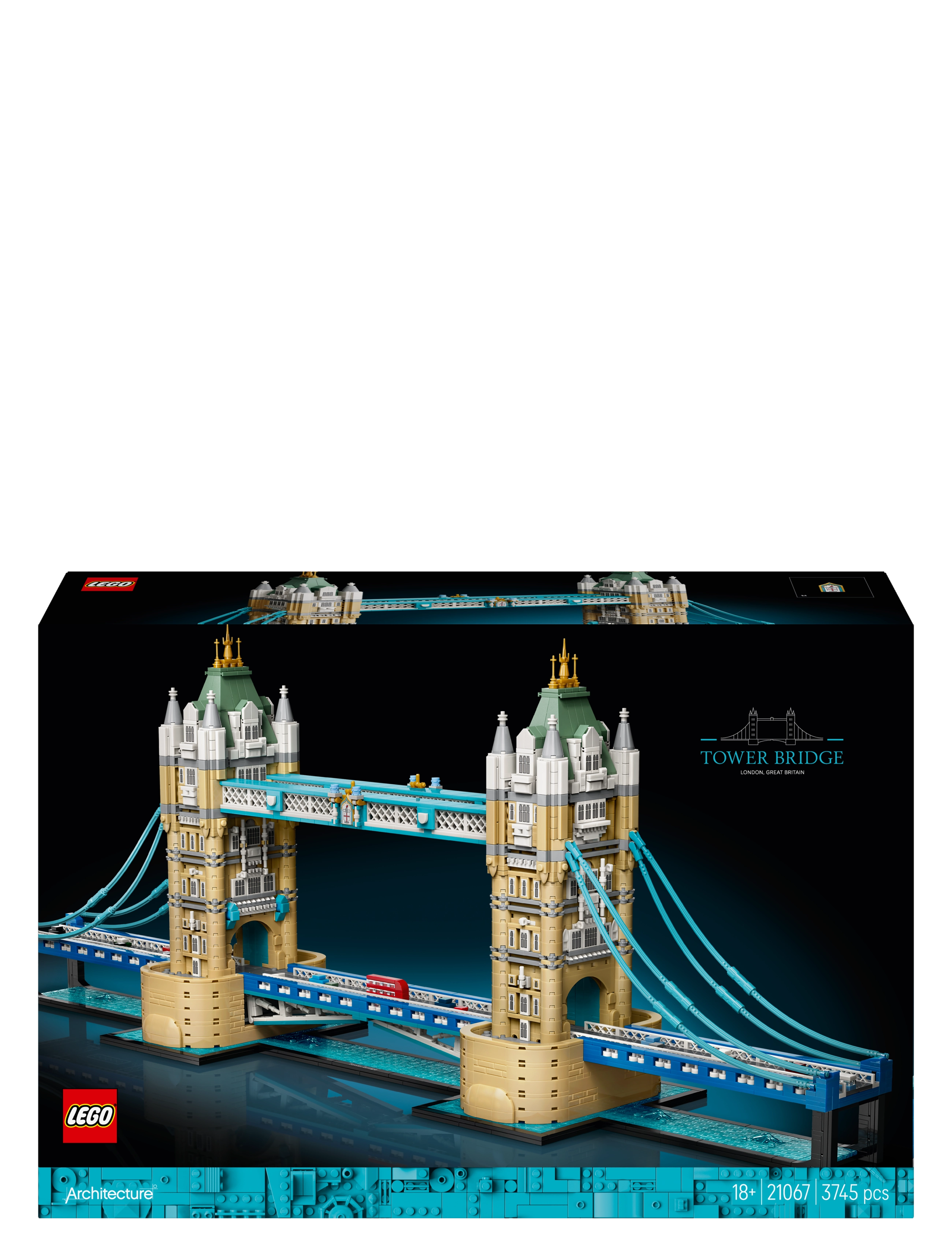 LEGO - Architecture Tower Bridge Landmark Building Set 21067 - lego architecture - multi - 5