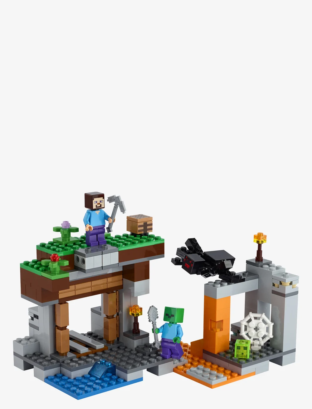 LEGO The Abandoned Mine Set With Figures LEGO Minecraft Boozt