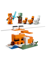 LEGO - The Fox Lodge House Animals Toy - lego® minecraft® - multicolor - 5