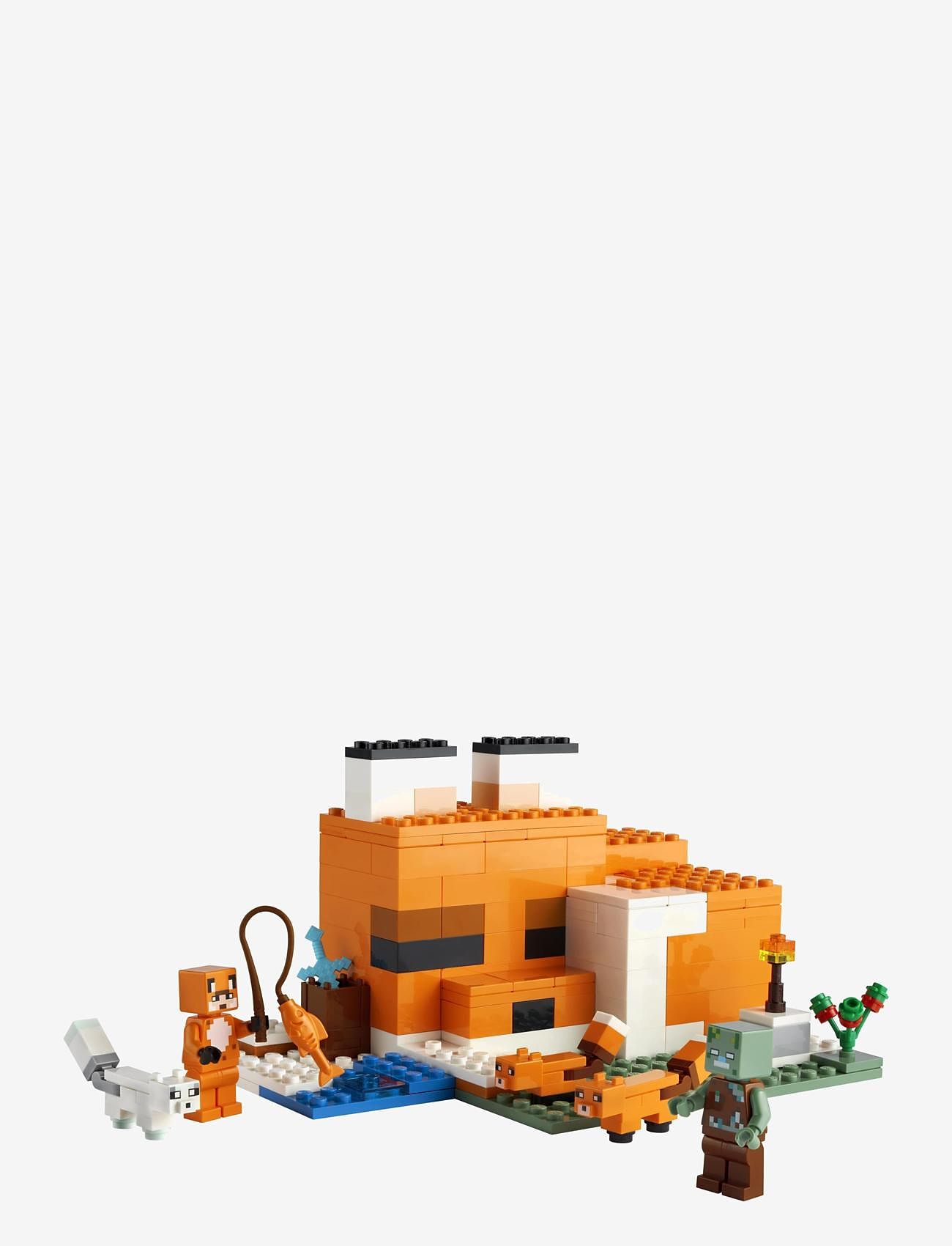 LEGO - The Fox Lodge House Animals Toy - lego® minecraft® - multicolor - 1