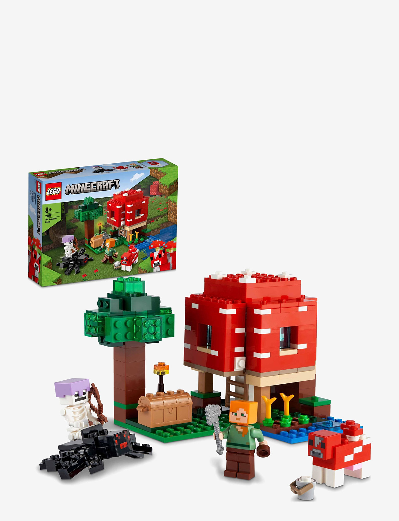 LEGO - The Mushroom House Toy for Kids - lego® minecraft® - multicolor - 0