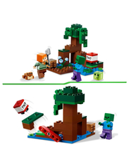 LEGO - The Swamp Adventure Set with Figures - lego® minecraft® - multicolor - 4