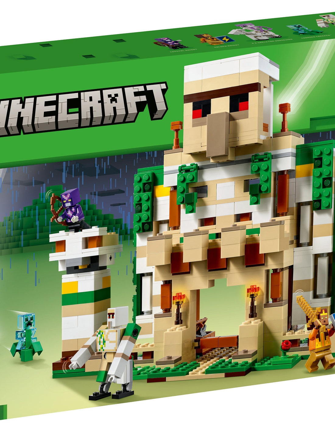 LEGO The Iron Golem Fortress 21250 Building Toy Set LEGO Minecraft Boozt