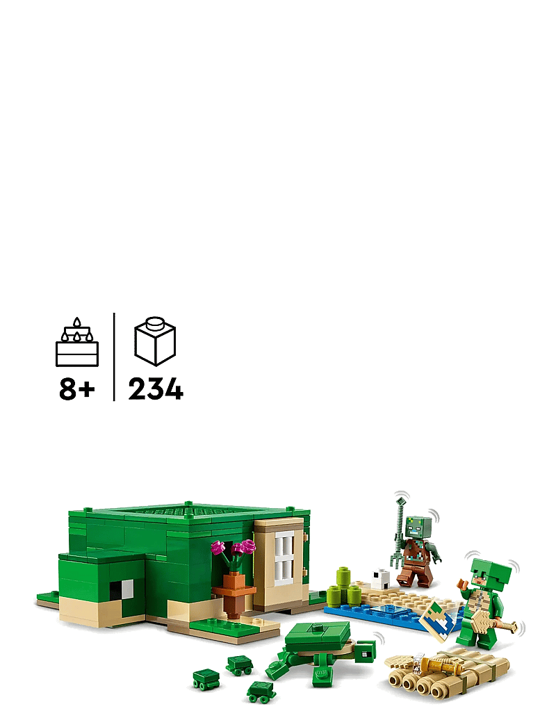 LEGO - The Turtle Beach House Model 21254 - lego® minecraft® - multi - 1
