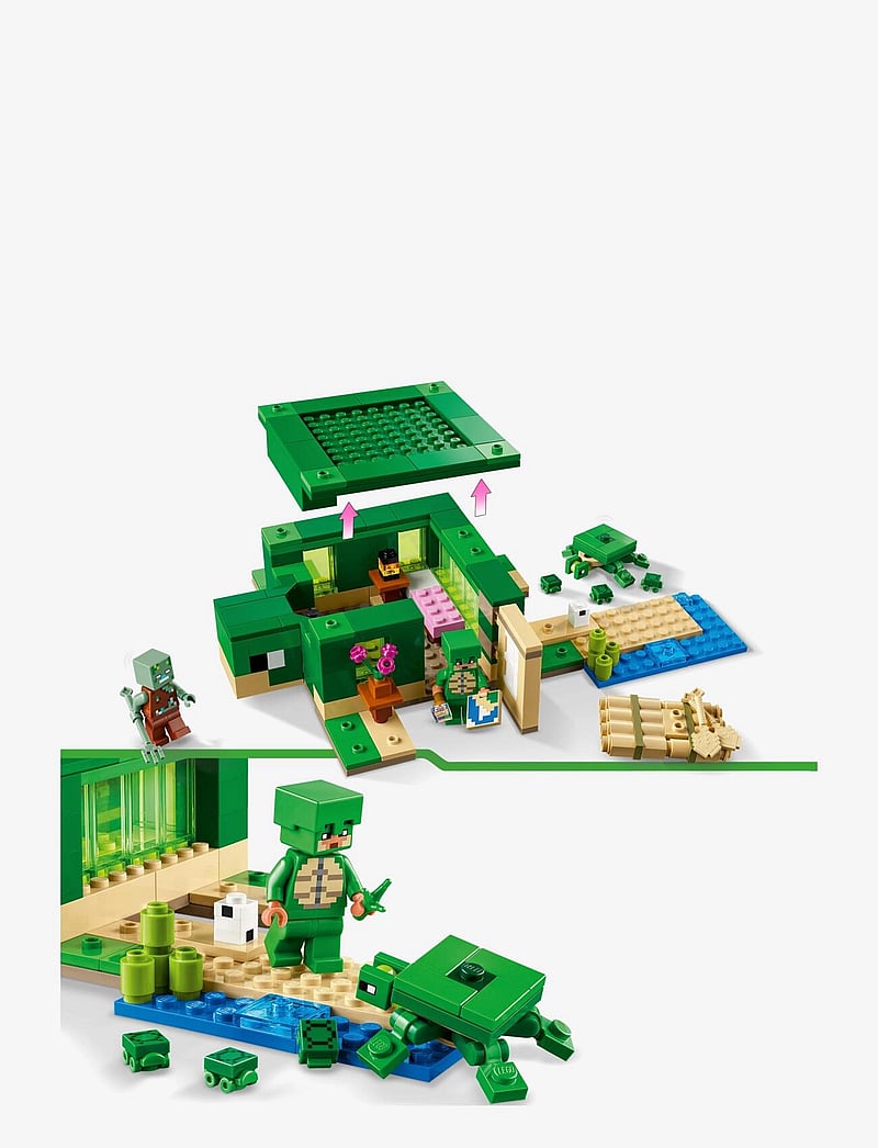 LEGO - The Turtle Beach House Model 21254 - lego® minecraft® - multi - 3