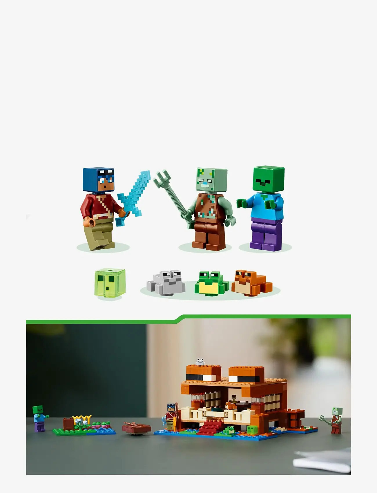 LEGO - The Frog House 21256 - lego minecraft® - multi - 5