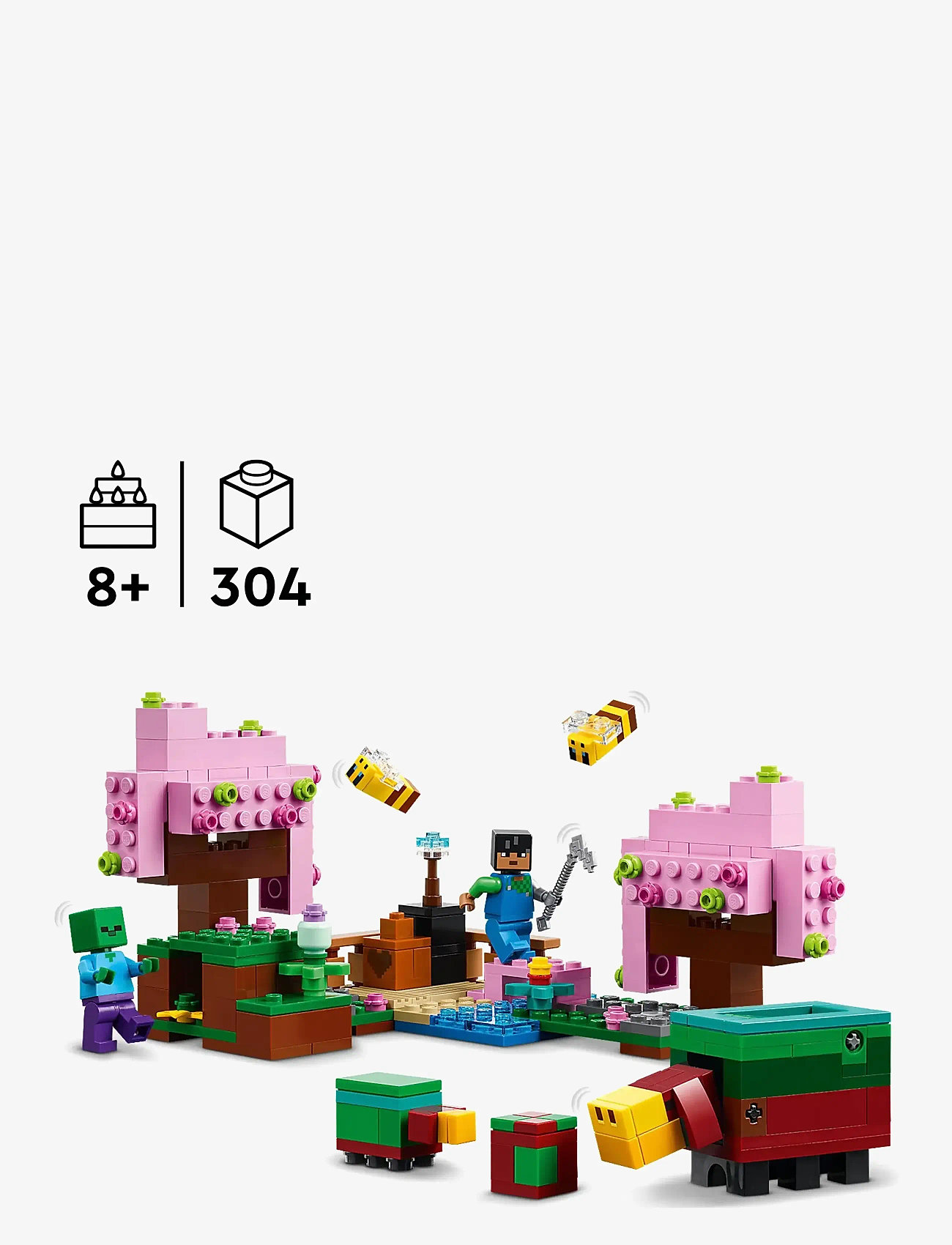 LEGO - The Cherry Blossom Garden Toy 21260 - lego minecraft® - multi - 1