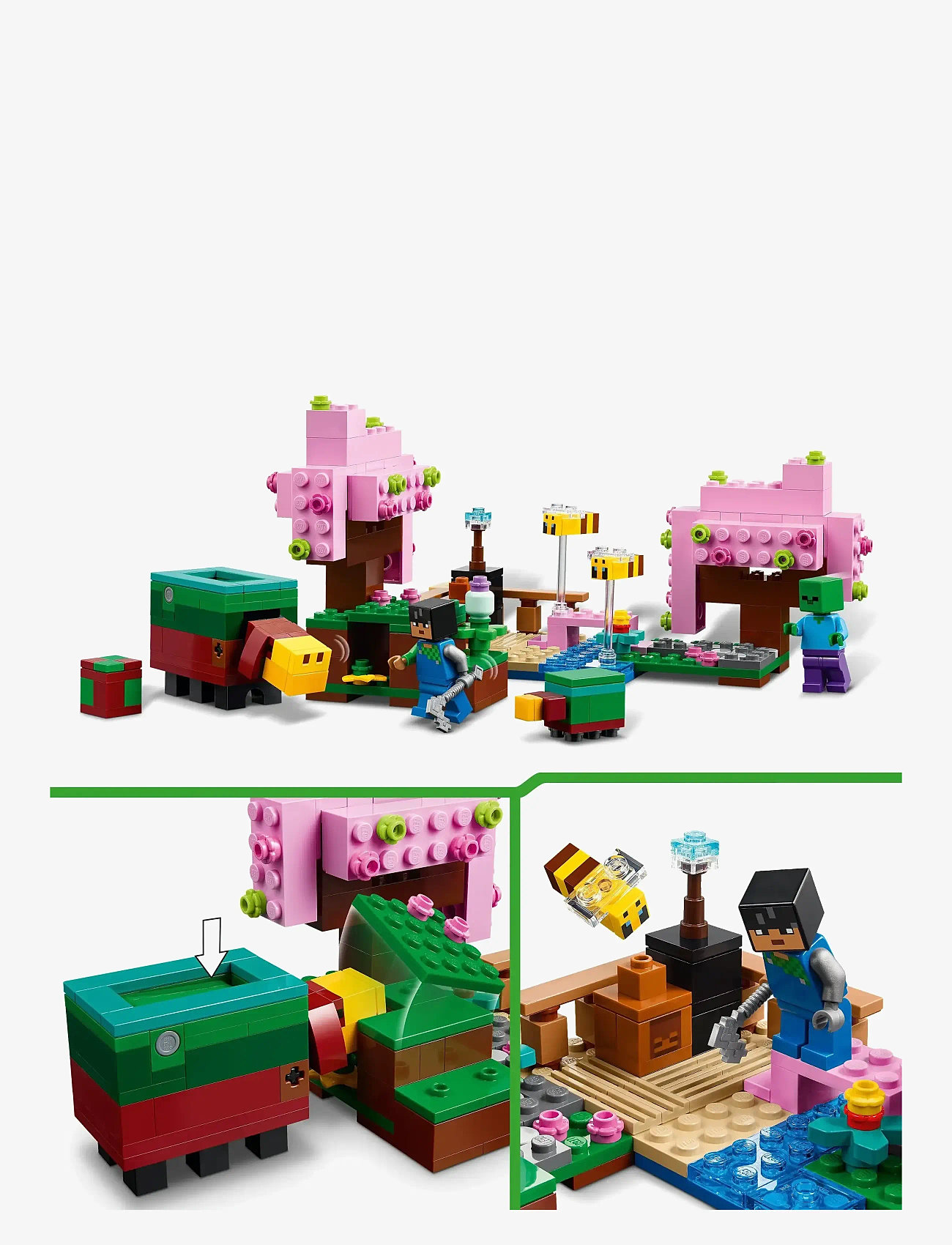 LEGO - The Cherry Blossom Garden Toy 21260 - lego minecraft® - multi - 5
