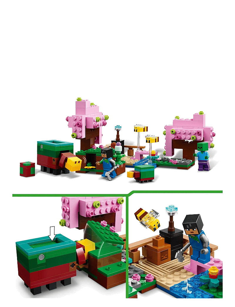 LEGO - The Cherry Blossom Garden Toy 21260 - lego minecraft® - multi - 5