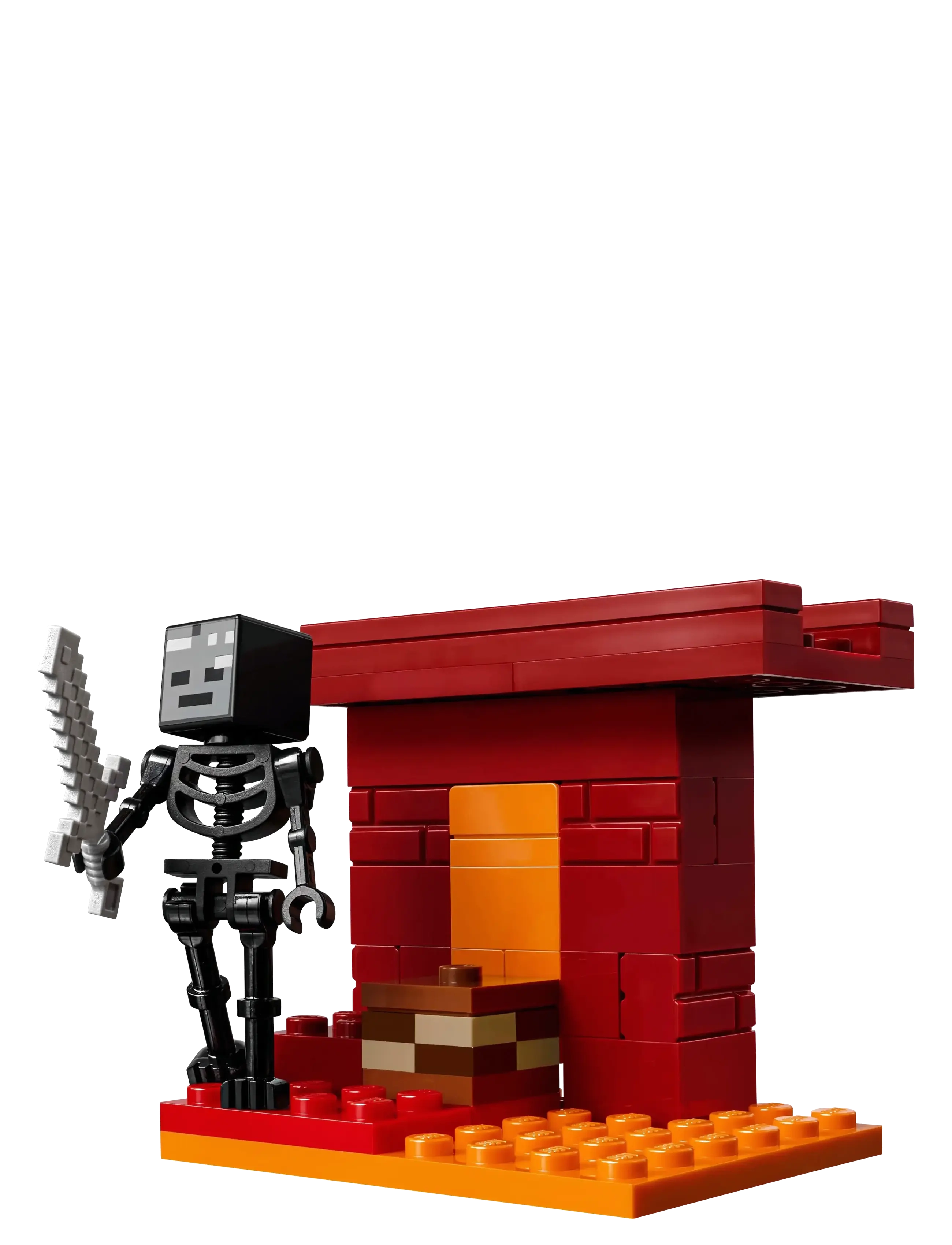 LEGO - The Nether Lava Battle Gamer Toy for Kids 21266 - lego minecraft® - multi - 2