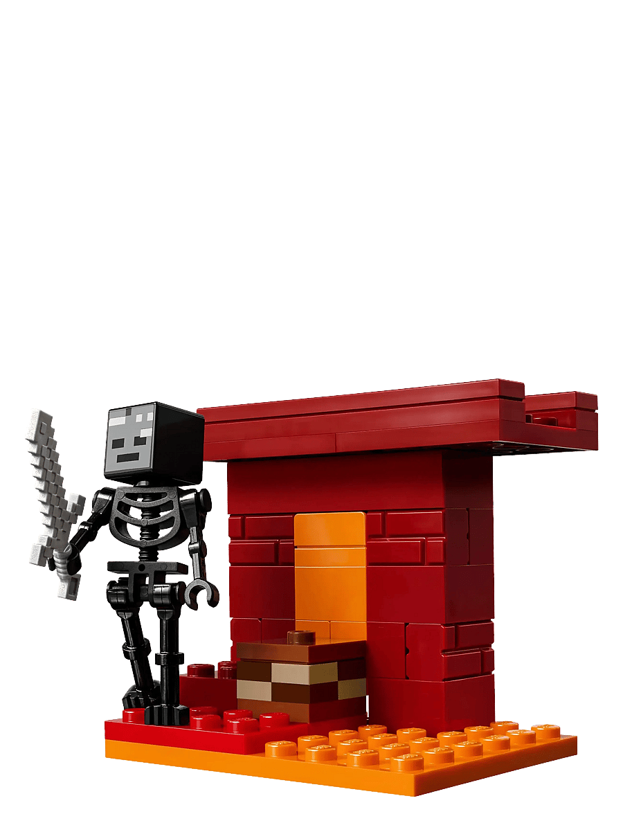 LEGO - The Nether Lava Battle Gamer Toy for Kids 21266 - lego minecraft® - multi - 2