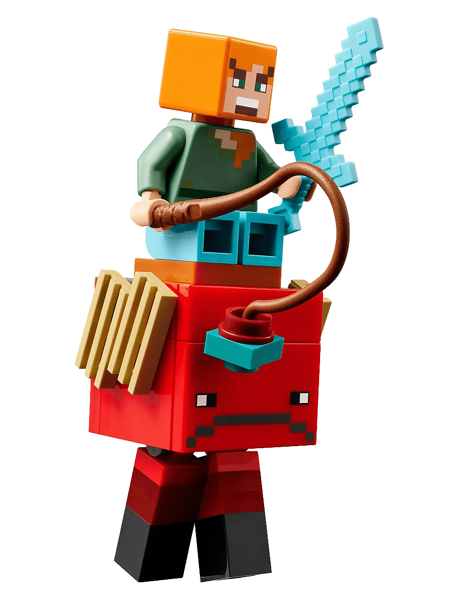 LEGO - The Nether Lava Battle Gamer Toy for Kids 21266 - lego minecraft® - multi - 4