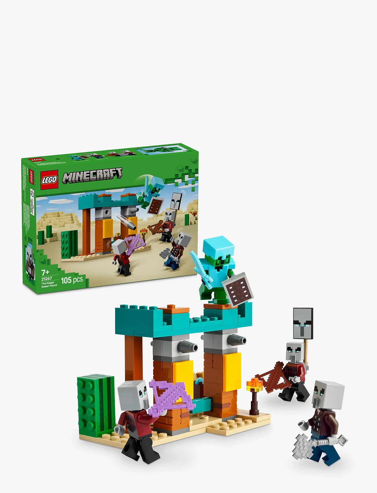 LEGO - The Illager Desert Patrol Gaming Kit for Kids 21267 - lego minecraft® - multi - 0